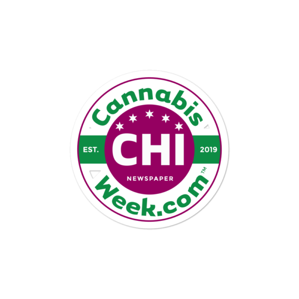 Get My ChiCannabisWeek.com Sticker Now!