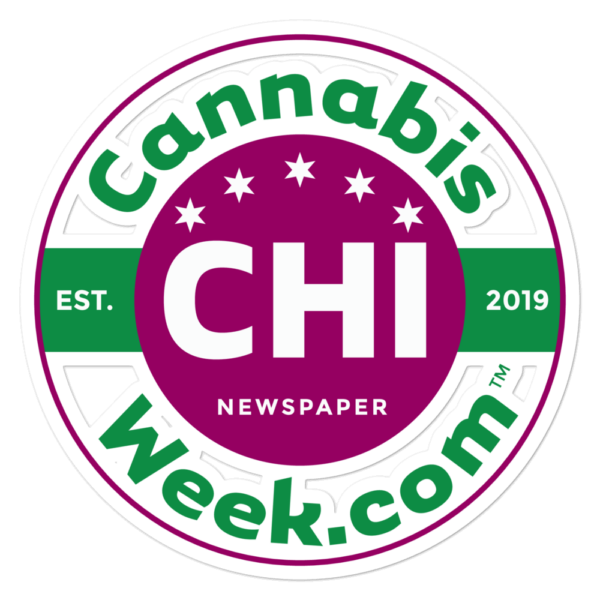 Get My ChiCannabisWeek.com Sticker Now!