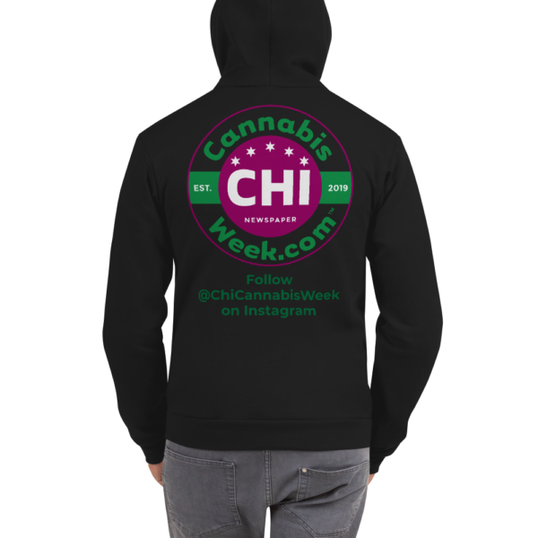 Get my sporty CHI Cannabis Week™ hoodie with a soft inside.