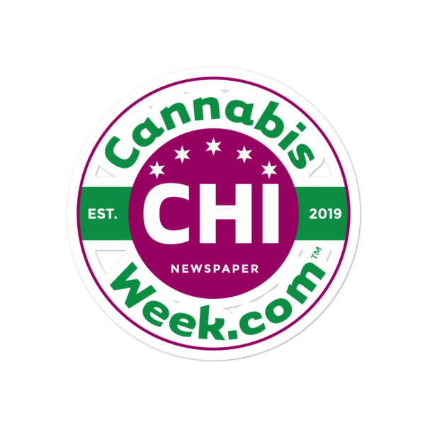 Get My ChiCannabisWeek.com Sticker Now!