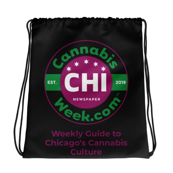 Get My ChiCannabisWeek.com Drawstring Bag Now!