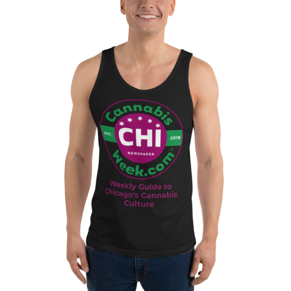 Get My ChiCannabisWeek.com Unisex Tank Top Now!